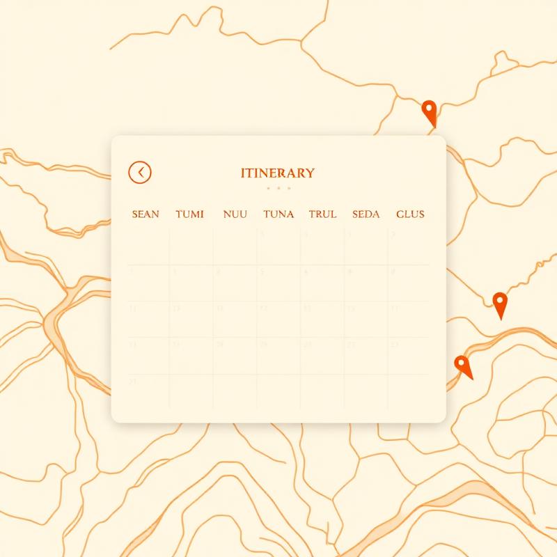 Day-by-day plan